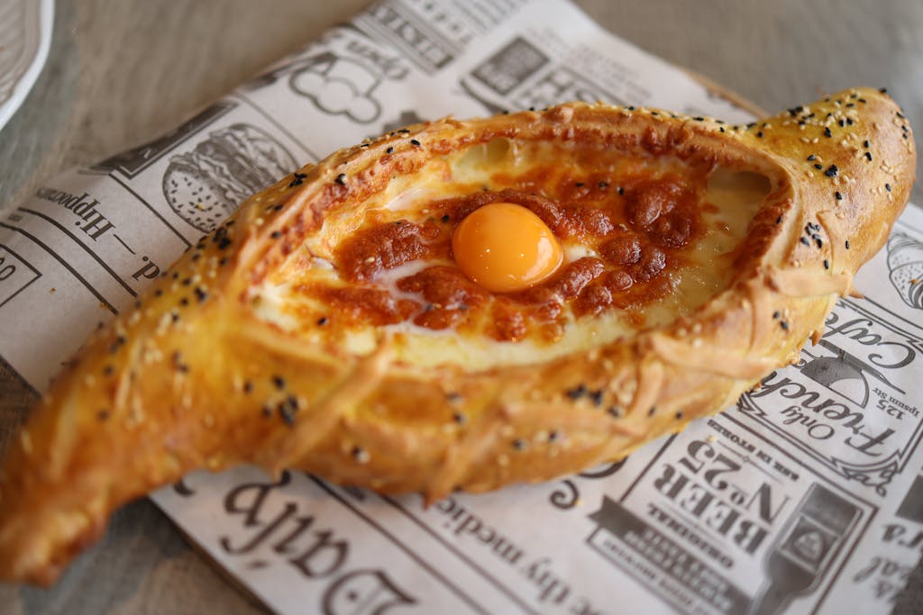 Georgian Khachapuri with Egg