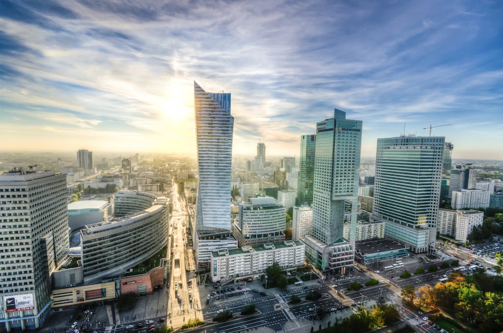 Skyscraper during Sunset